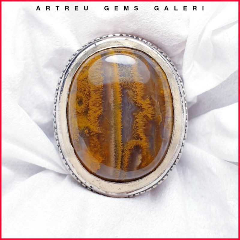 Batu Cendana Serat Emas Unik. Batu kecubung batu zamrud batu kalimaya bacan doko blue safir