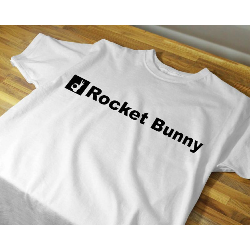 KAOS OTOMOTIF /KAOS MOBIL ROCKET BUNNY LOGO