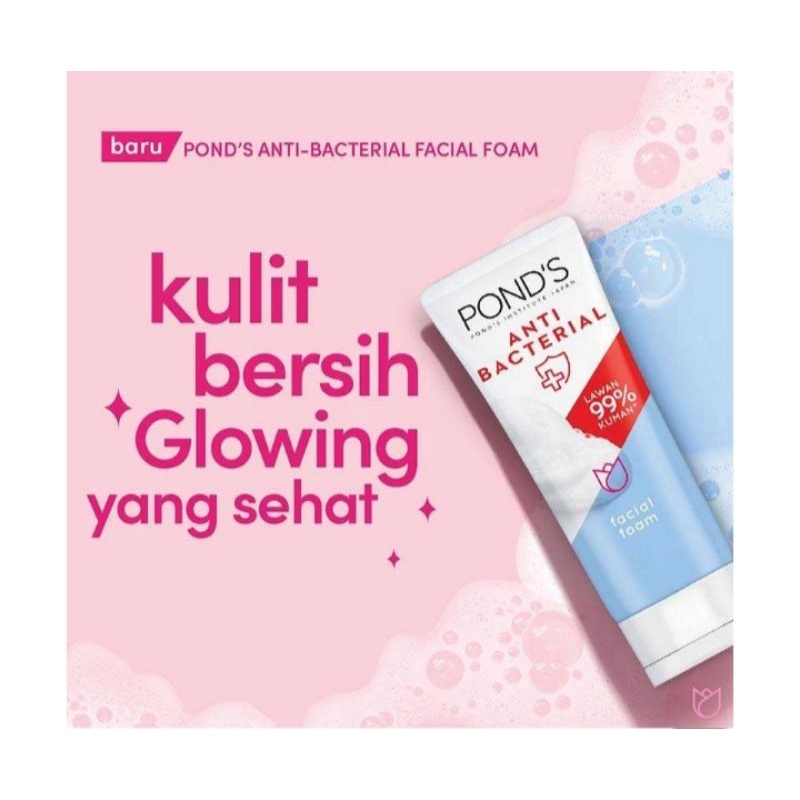 POND'S Facial Foam ANTIBACTERIAL 100g