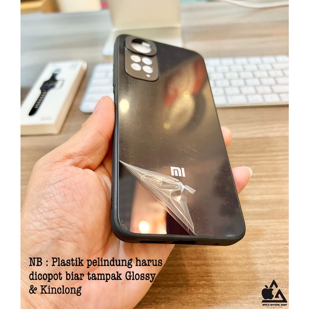 Premium Glass Case OPPO F9 A7 A5S A12 A11K A15 A15S A16 A16E A16K A54 A74 4G A95 RENO 6 RENO 7 4G RENO 7Z 5G RRENO 7 5G A55 A76 A96 With LOGO TEMPERED SOFTCASE KOREAN SILIKON Candy Mewah