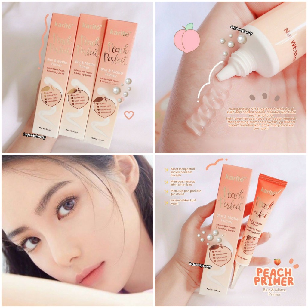 KARITE PEACH PERFECT BLUR & MATTE PRIMER