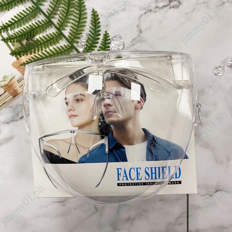 Face Shield Nagita Raffi Masker Full Face Pelindung Mata Bahan Akrilik Gaya Korea