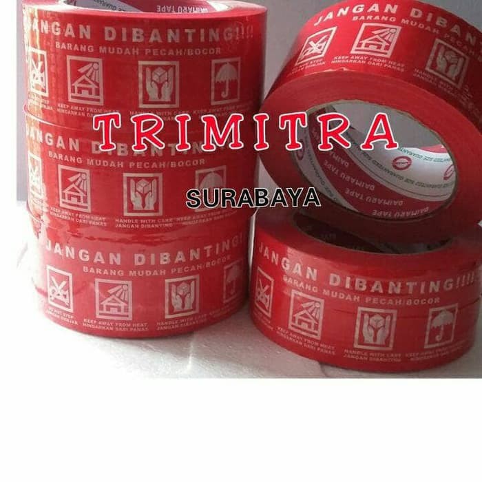 

Unik ISOLASI JANGAN DIBANTING / FRAGILE / LAKBAN MUDAH PECAH Best Seller