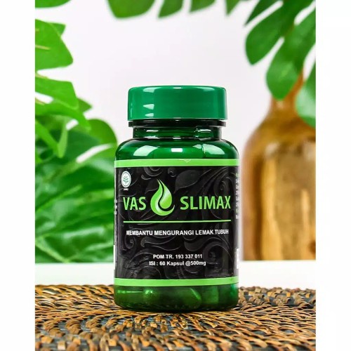 Kapsul Pelangsing Herbal Vas Slimax El Medinah 60 kapsul / Meengurangi Lemak Tubuh Asli ORIGINAL