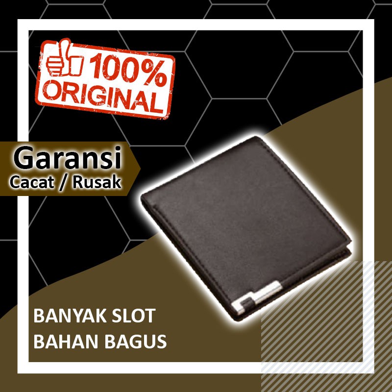 DOMPET LIPAT LAKI LAKI DOMPET KULIT KARTU DEWASA MURAH ASLI ADA FOTO ORI UKURAN KECIL SEDANG A36