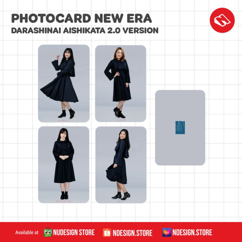 NDESIGN - PHOTOCARD DARASHINAI SEIFUKU 2.0 VERSION