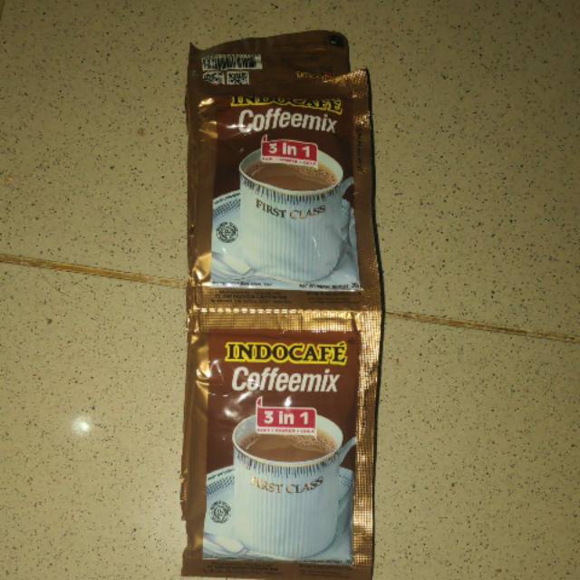 Kopi Indocafe Coffeemix 3 in 1 renceng/renteng 10x20gr