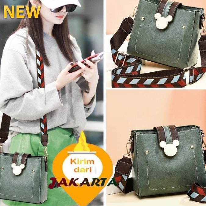 (2PC BISA IKG)GTBI99885252 New Arrival  !!!  Tas Selempang  Tas Wanita Import  Premium Terbaru