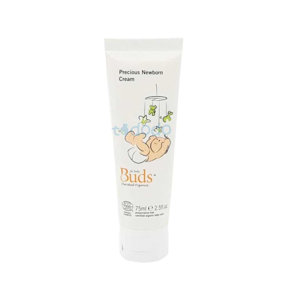 Lotion Krim Perawatan Kulit Bayi Anak Buds Organics Precious Newborn Cream