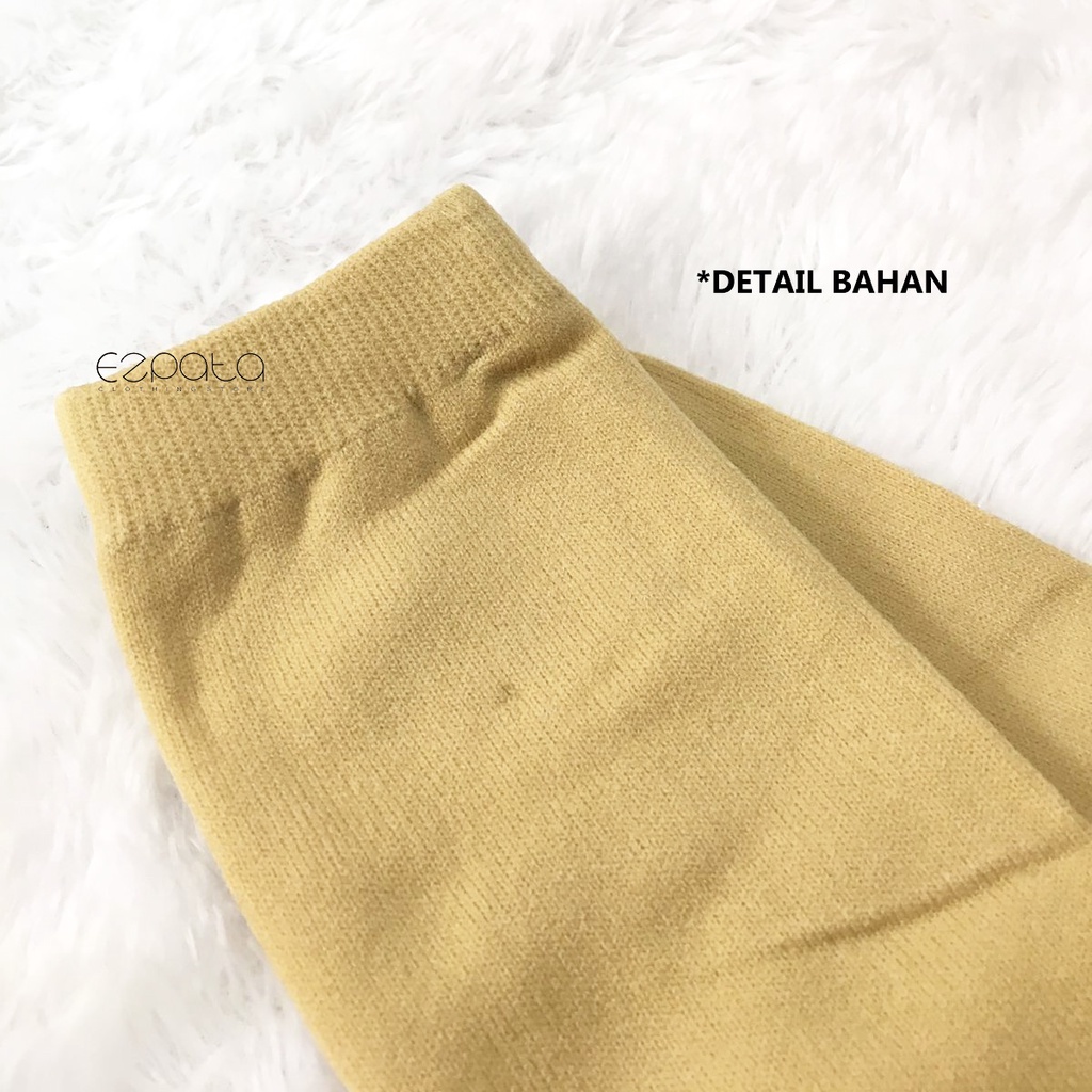 Ezpata kaos kaki wanita muslimah polos bahan spandex linking