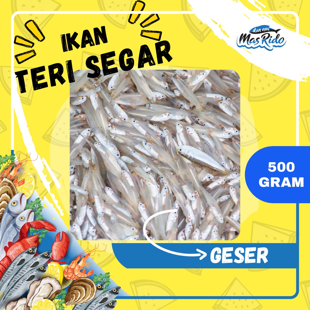 

Ikan Teri Jengki Basah Segar Frozen Food