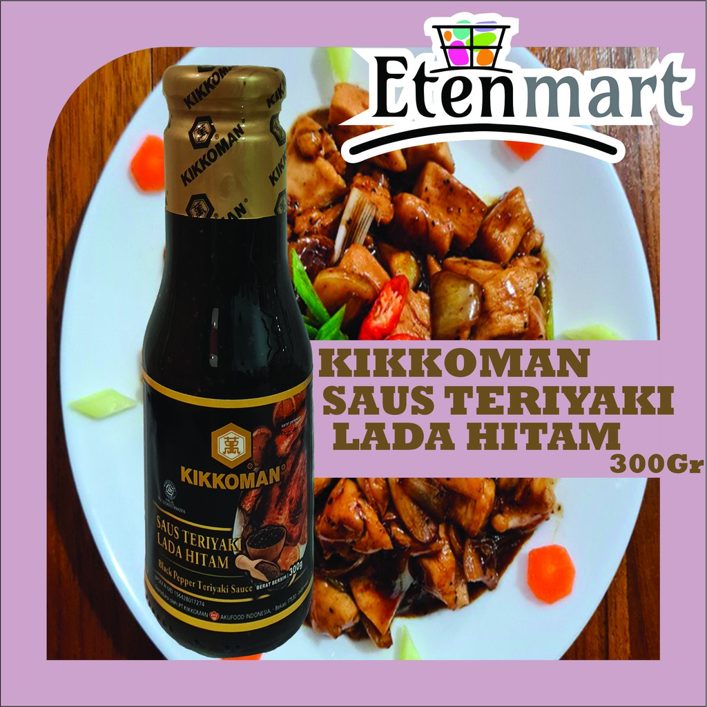 

Kikkoman Black Pepper / Teriyaki Lada Hitam