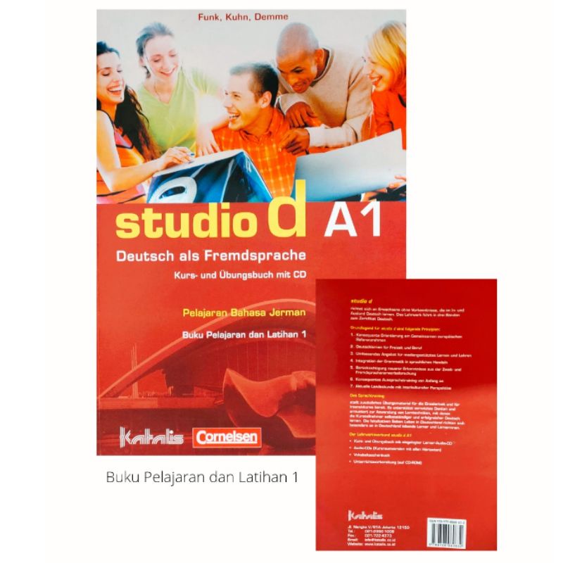 Buku Studio d A1 Pelajaran Bahasa Jerman Latihan dan Pemahiran 1