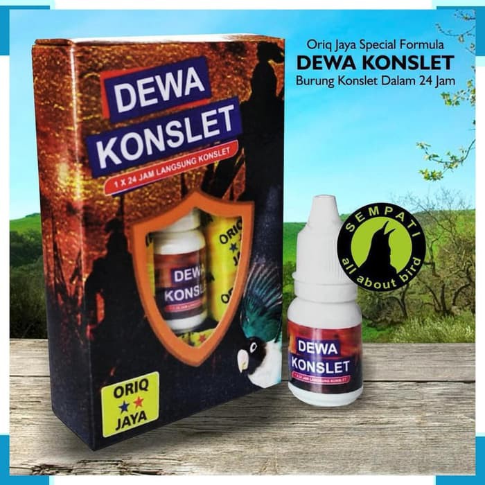 Makanan & Vitamin Hewan 2106 DEWA KONSLET ORIQ JAYA VITAMIN OBAT  ER-162