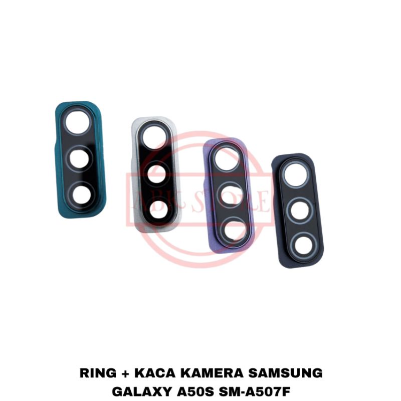 Ring + Lensa Camera / Kaca Kamera Belakang Samsung Galaxy A30s A307f - A50s A507F