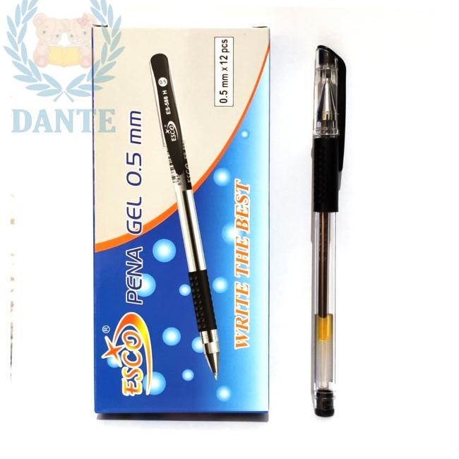 

☻ Pulpen Gel ESCO ES-588 H per Lusin ◌