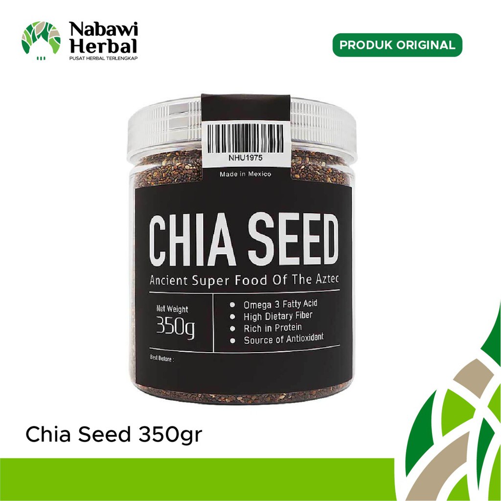 

Nabawi Herbal Sawangan - Chia Seed Organik Mexico 350 Gram