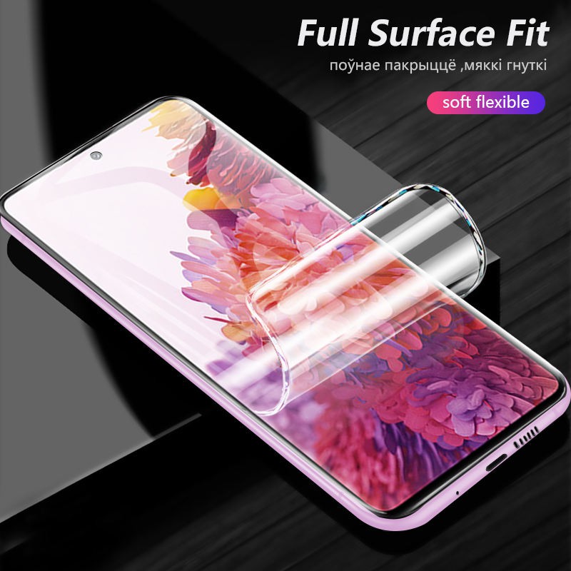 Pelindung Layar Samsung Galaxy S20 FE paket 3 in 1 bahan hydrogel