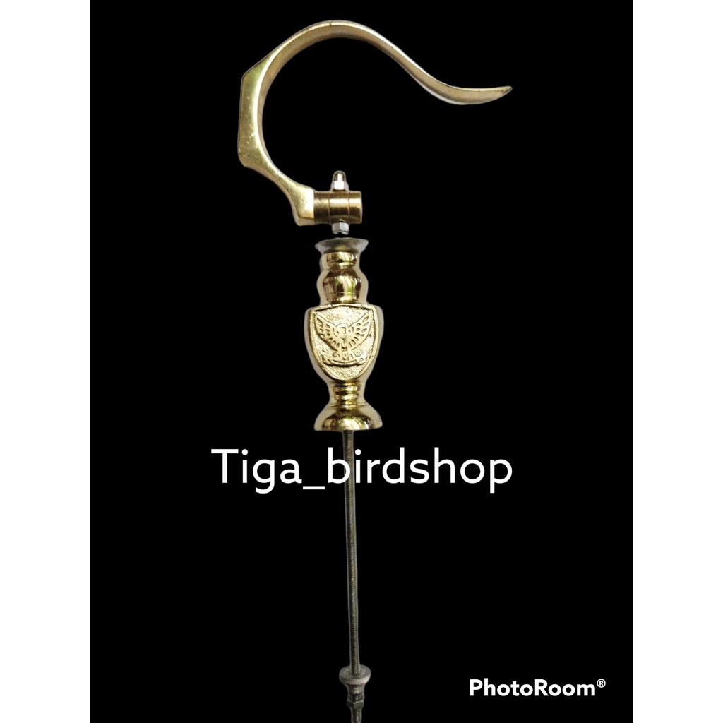 GANTUNGAN SANGKAR LIPAT BNR GOLD + PION GARUDA GOLD SANGKAR BURUNG MURAI KOTAK BRANJANGAN PREMIUM