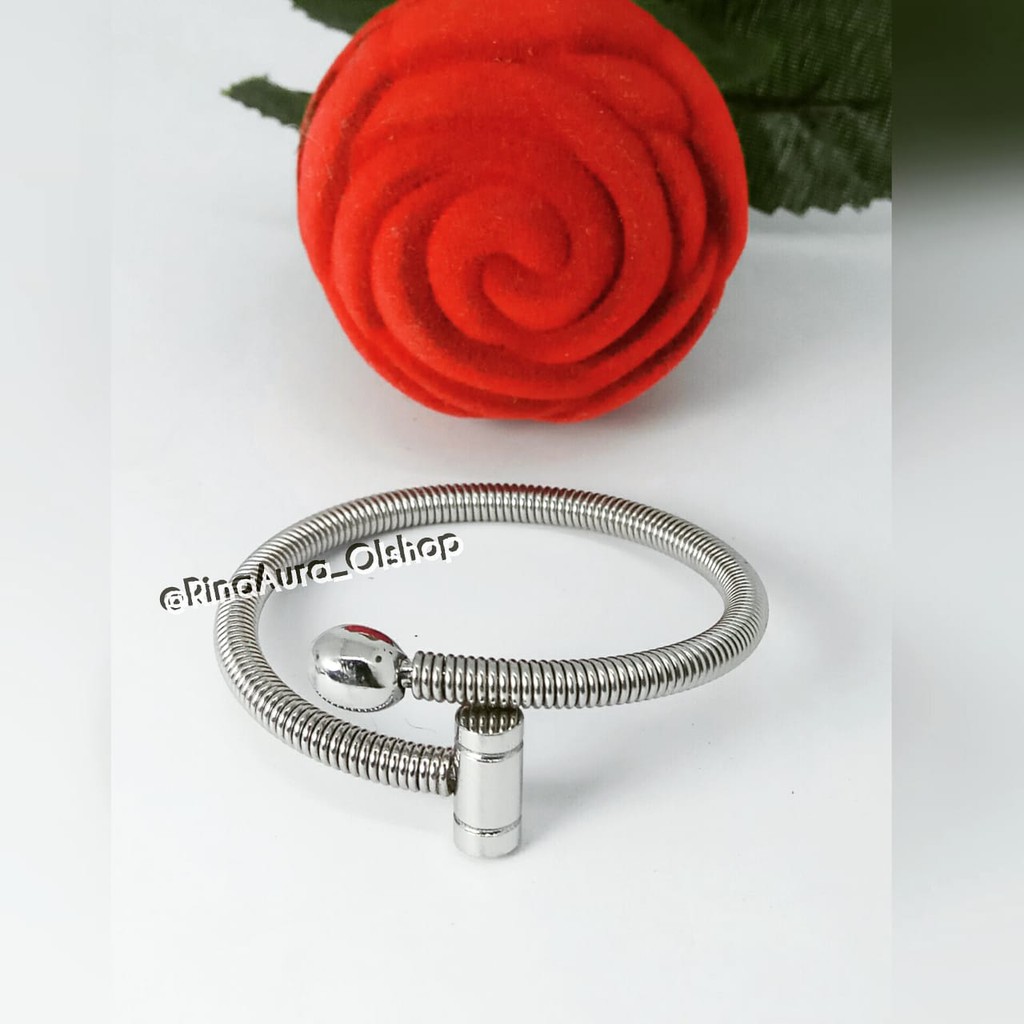 Gelang Step Bayi Anak Monel Asli