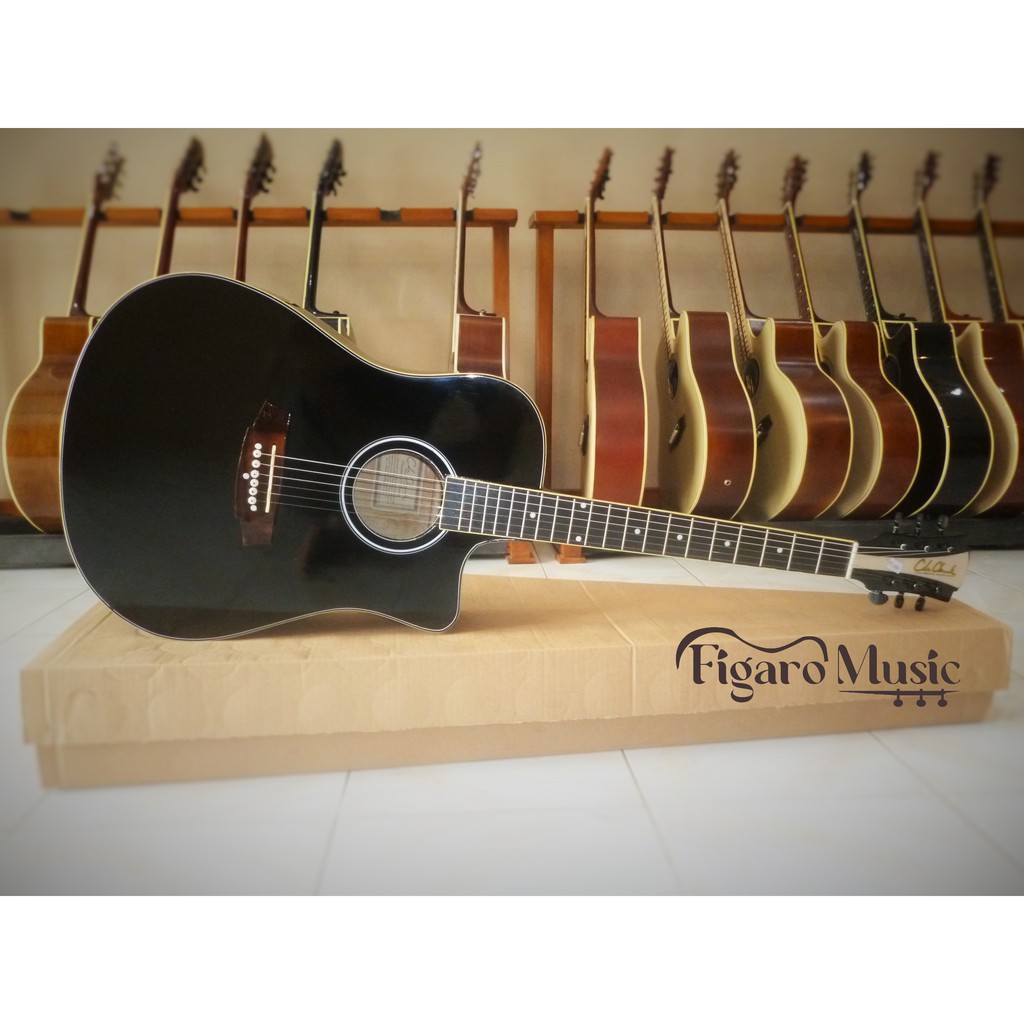 Gitar Akustik Cole Clark Black - Standard