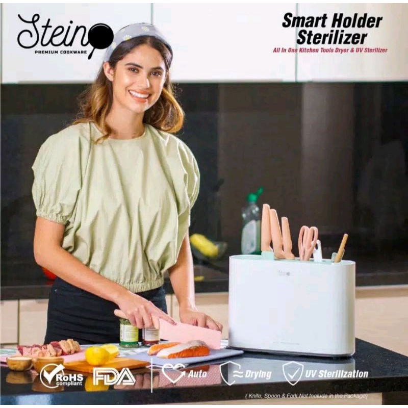 [STEIN] SMART HOLDER STERILIZER PISAU &amp; TALENAN/STEINCOOKWARE