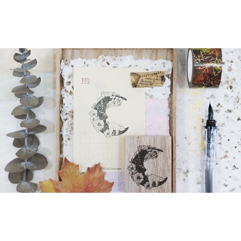 

Black Milk Project “ Moon “ Series Rubber Stamp