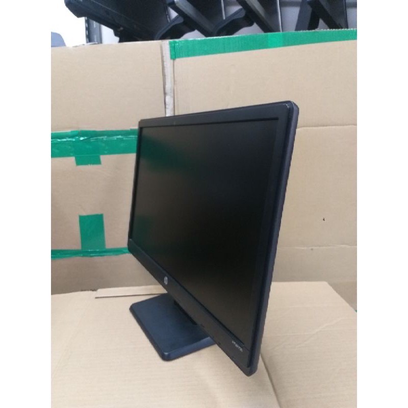 MONITOR HP V1914 LED 19 INCH WIDESCREEN LIKE NEW KOMPLIT KABLE