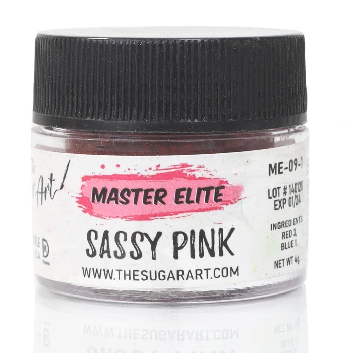 

4 Gr Sassy Pink Master Elite Sugar Art Pewarna Makanan Food Coloring