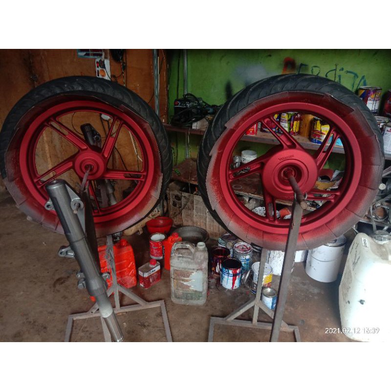 

bengkel cat terdekat di bekasi cat velg candy red bisa ditunggu