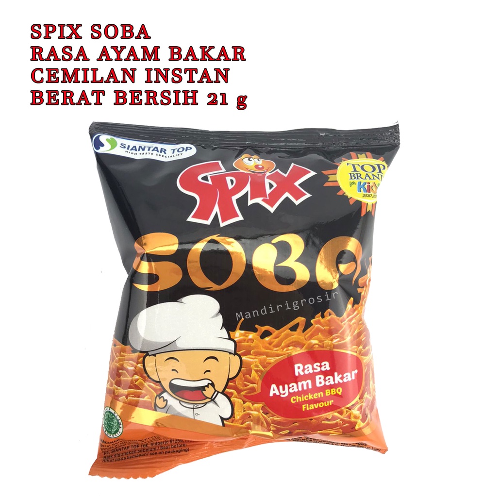 Ciki * SPIX SOBA * Makanan Instant * MAKANAN RINGAN * 21g