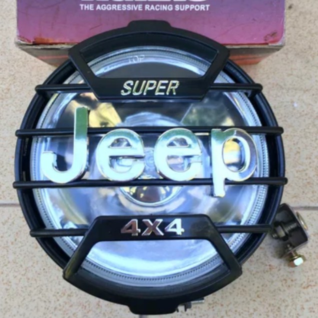 Jual Lampu Depan- Headlamp Model JEEP Kaca Putih Bisa Untuk King