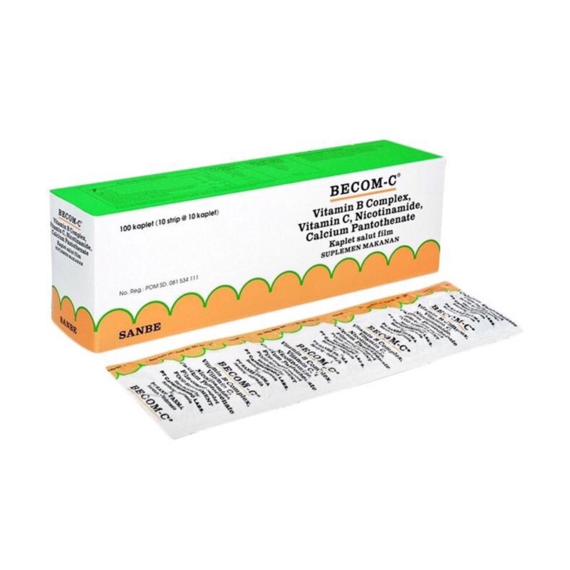 Becom C (1 box isi 10 strip)