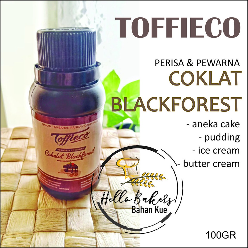 

TOFFIECO PASTA COKLAT BLACKFOREST100ML / COKLAT BLACKFOREST/ PASTA BLACKFOREST