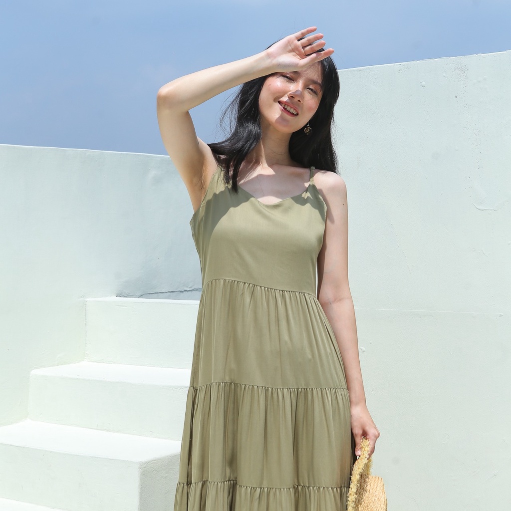 V910 Sora Long Dress -  8 COLORS &amp; 2 SIZE