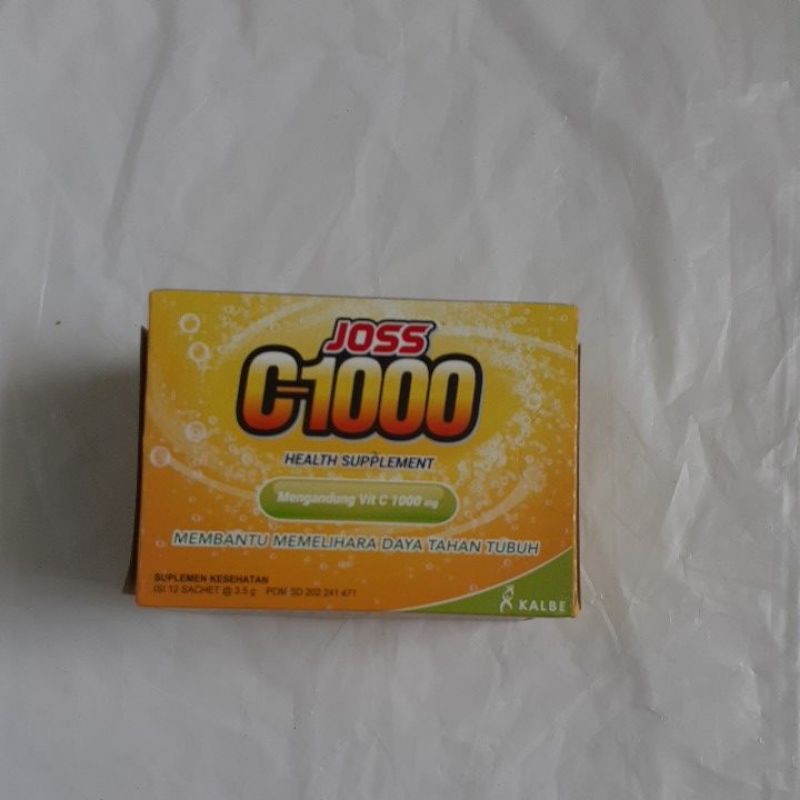 

JOSS C1000 1 BOX ISI 6 SACHET @3,5 g