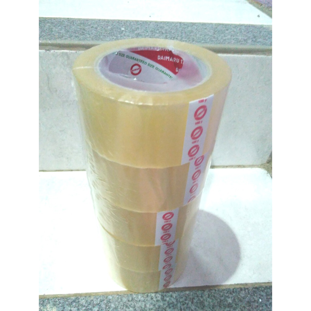 

Lakban Bening Daimaru 2 inch x 100yard tebal