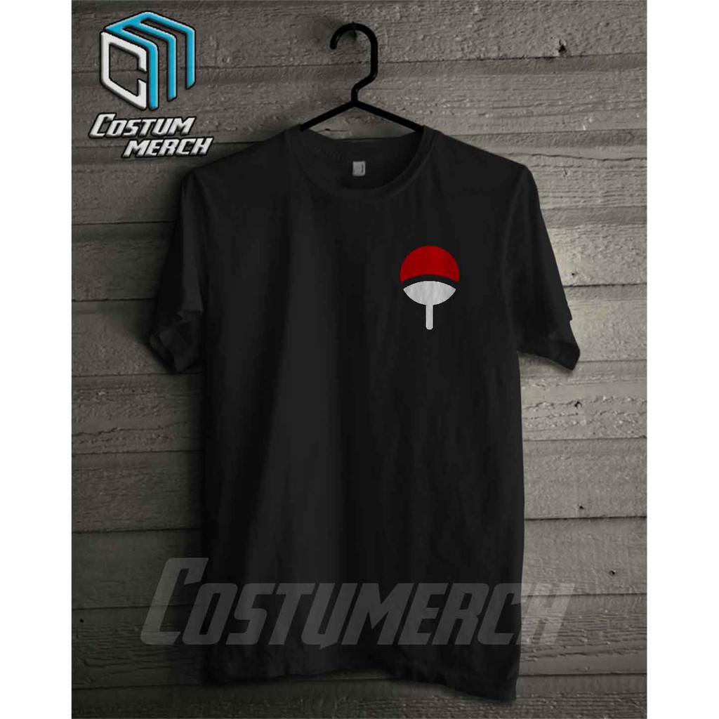 BERKUALITAS BAJU Distro KAOS NARUTO UCIHA Keren