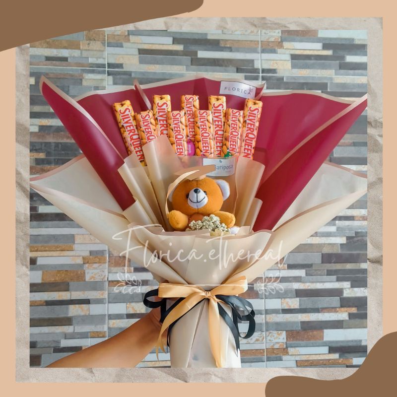 

Coklat Bucket Boneka / Bucket Coklat Boneka / Kado Hadiah Souvernir