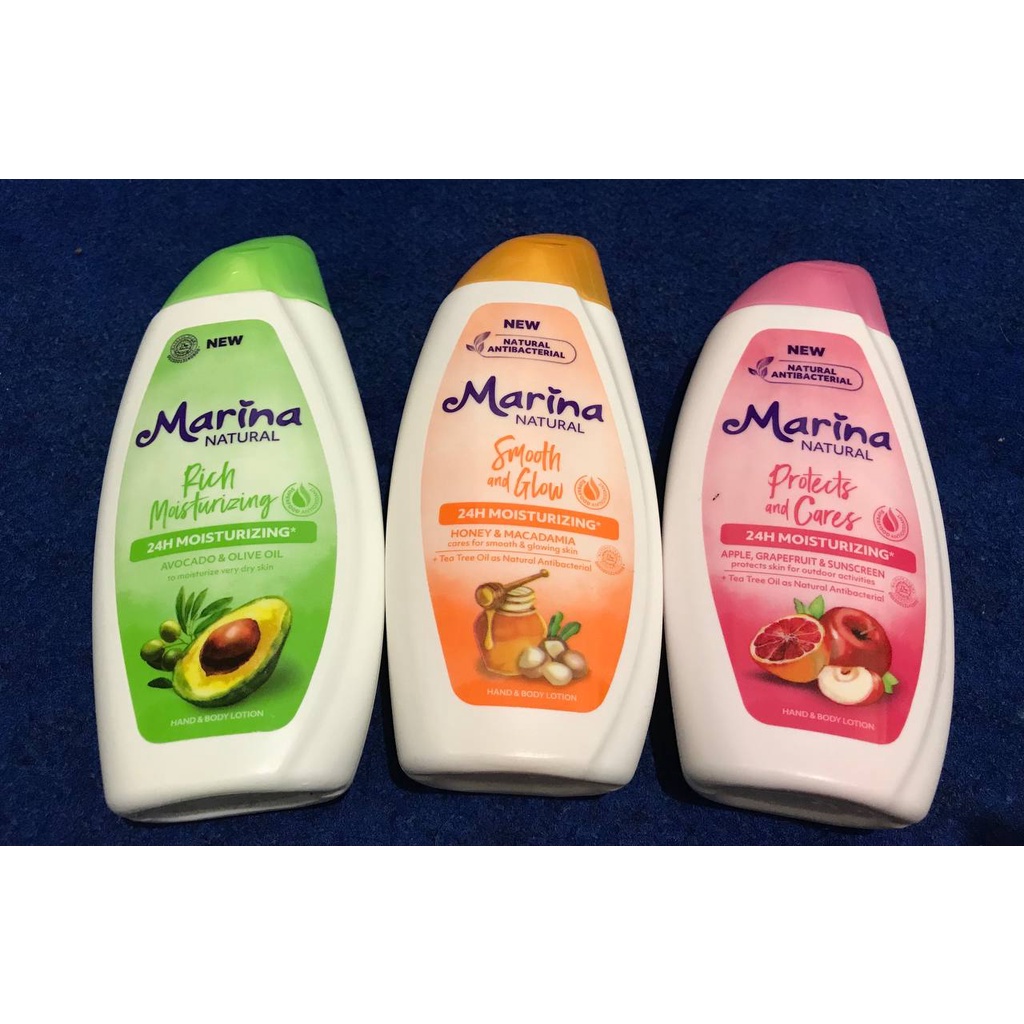 MARINA Hand &amp; Body Lotion BOTOL KECIL 95 ml