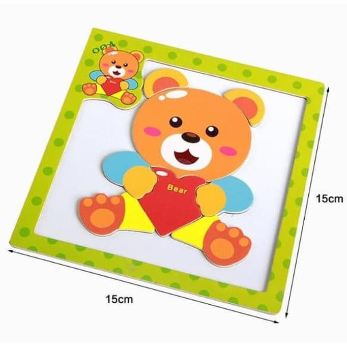 

14.84Ftgrdujh- Puzzle Magnet Animal / Mainan Edukasi Anak / Mainan Edukatif -Toko-Boneka.