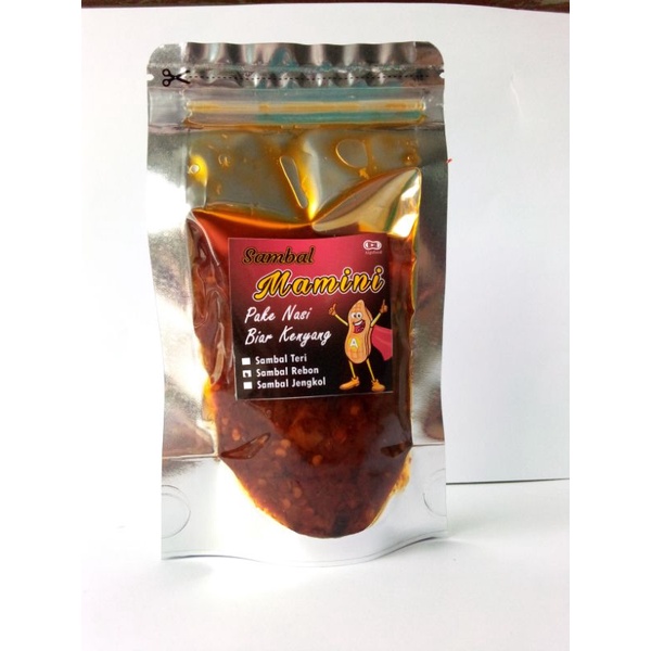 

Sambal Mamini, sambal jengkol, sambal teri, sambal rebon homemade