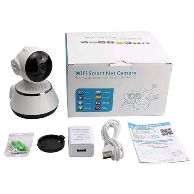 Smart IP Kamera V380 HD720P Wireless Mini IPCAM CCTV