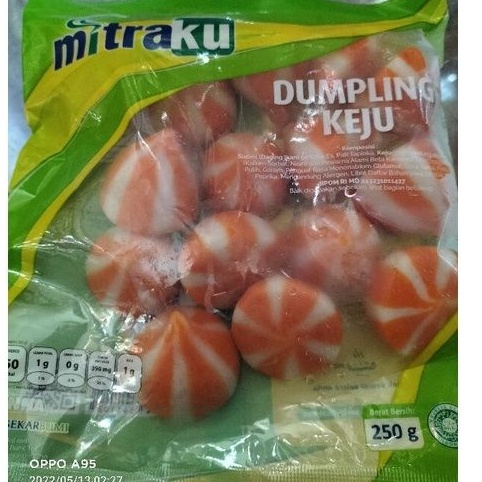 

mitraku dumpling keju 250gr