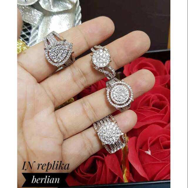 Cincin Replika Berlian Premium