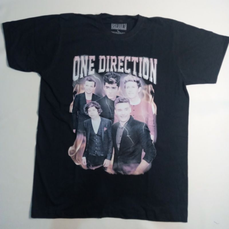 ONE DIRECTION RAP TEE/T-SHIRT KAOS BOYBAND ONE DIRECTION