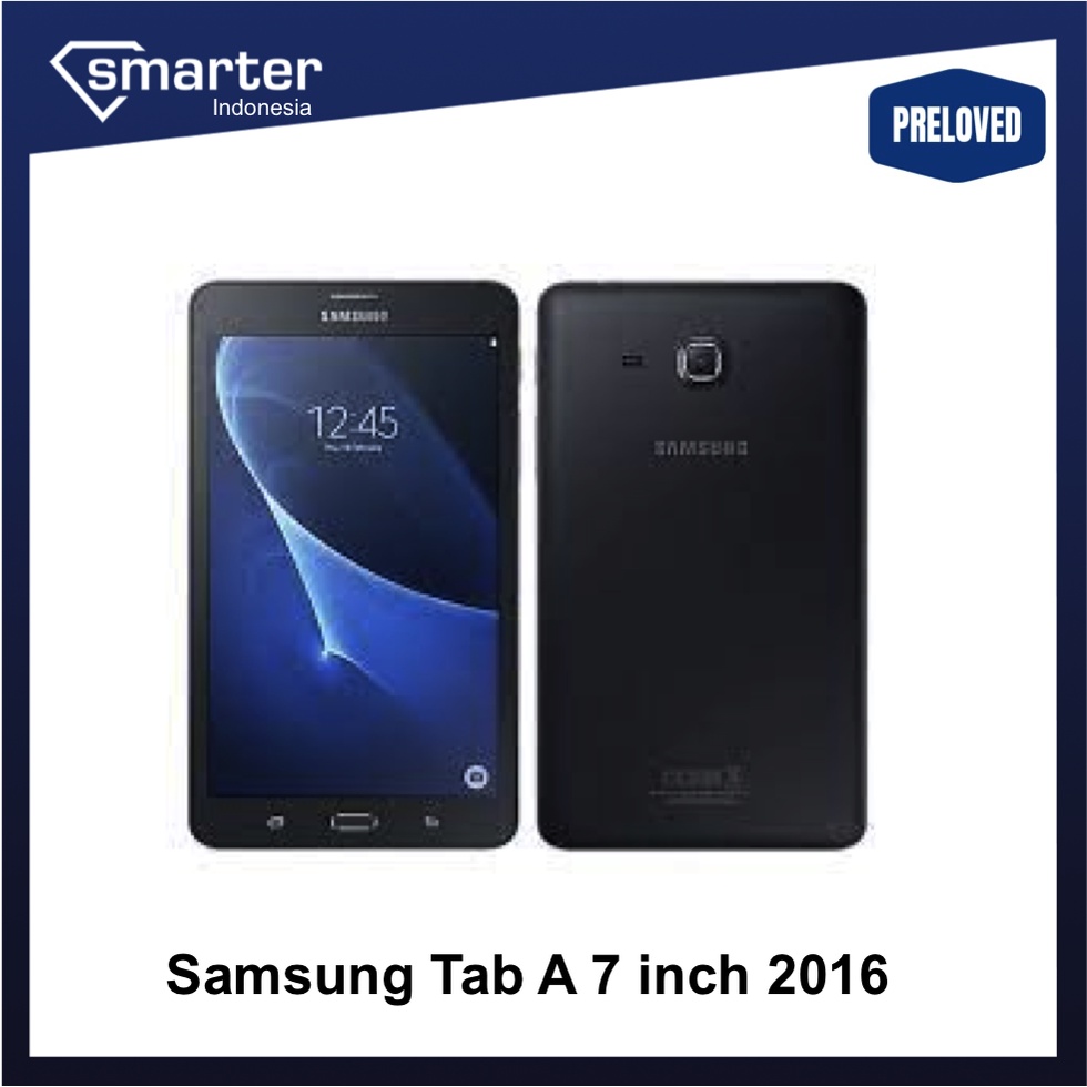 Samsung Galaxy Tab A 7inch 2016 Tablet Bekas Seken Second bisa buat Kasir Cashier Toko resto Admin Online