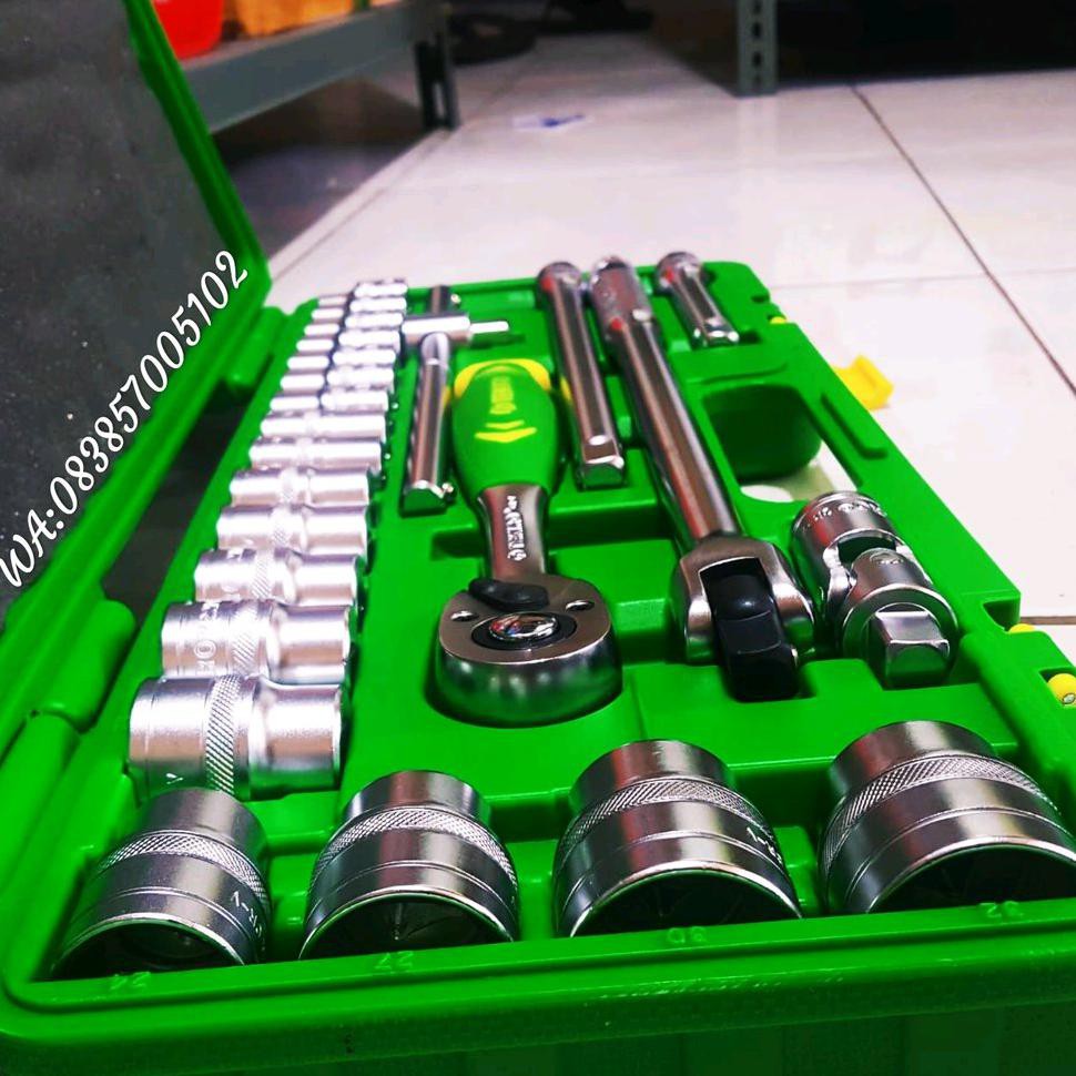 Baru Kunci Shock Setengah Inc 32Pcs Shok Set Terlengkap Original Tekiro Japan Terbaru