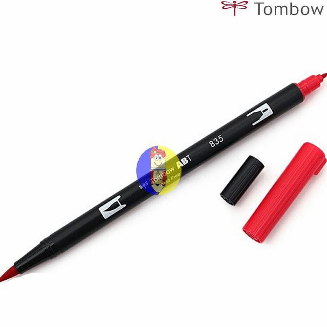 

Hanya Disini] Dual Brush Pens Tombow ( Red Series ) - 835 Persimmon