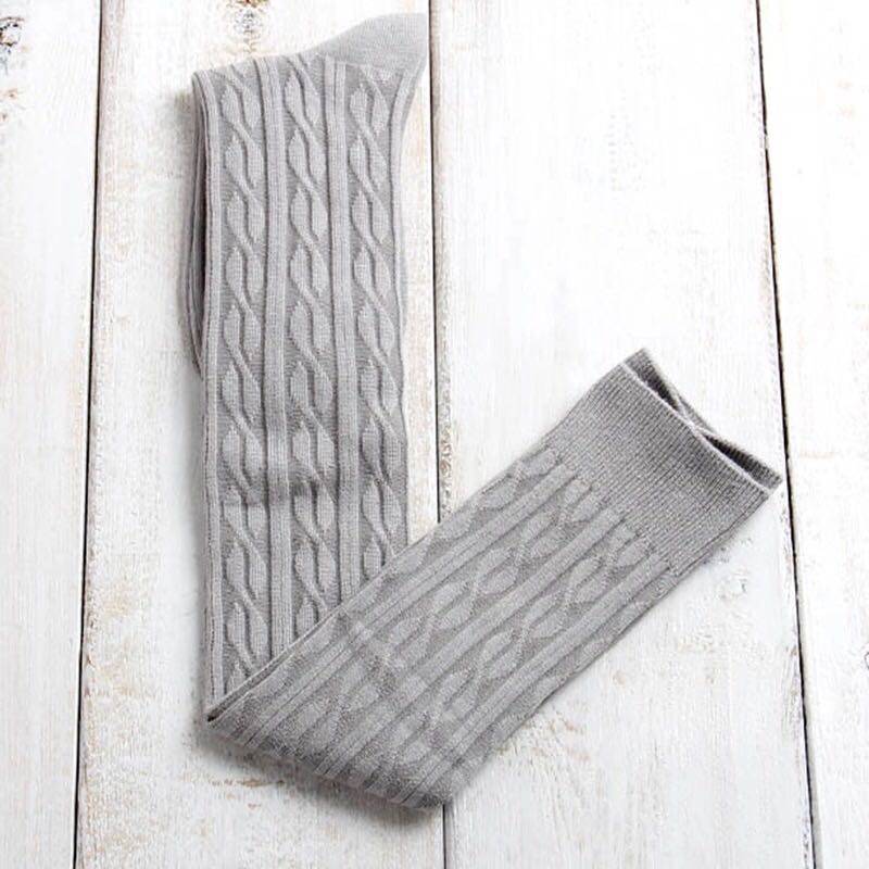 IMPORT Sock Twist Katun Kaos Kaki import Selutut Katun Twist Winter Musim Dingin